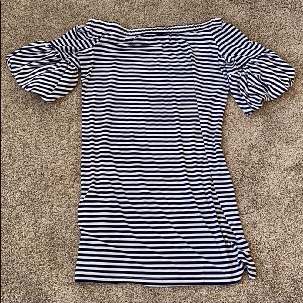 Donna Morgan Off Shoulder Dress